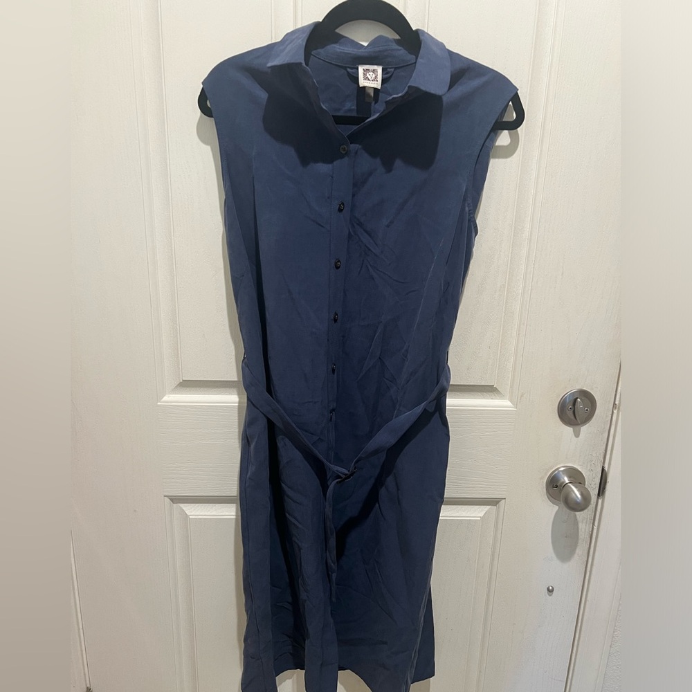 ANNE KLEIN  Midi Shirt‎ Dress